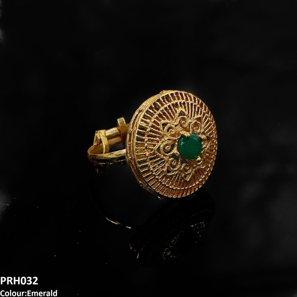 Round Flower Ring