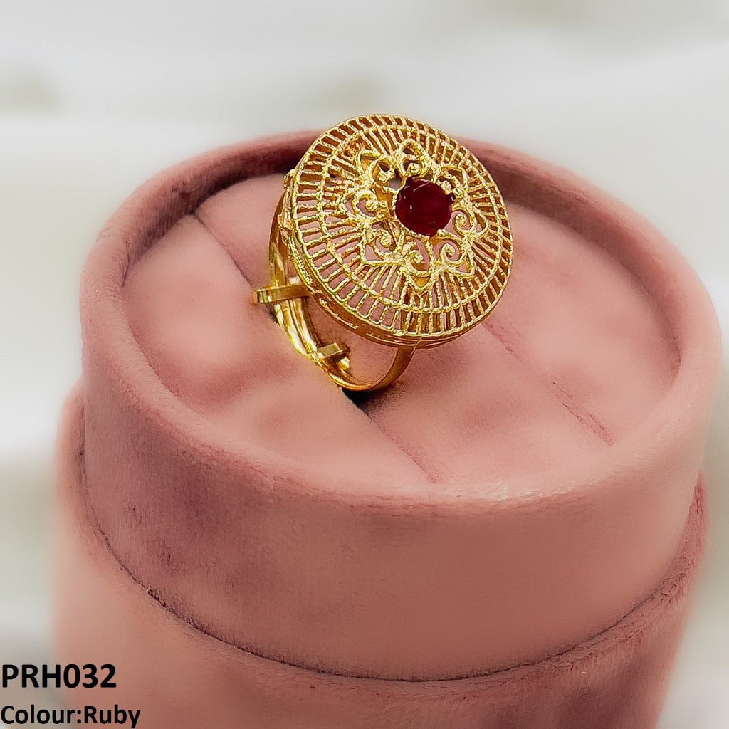 Round Flower Ring