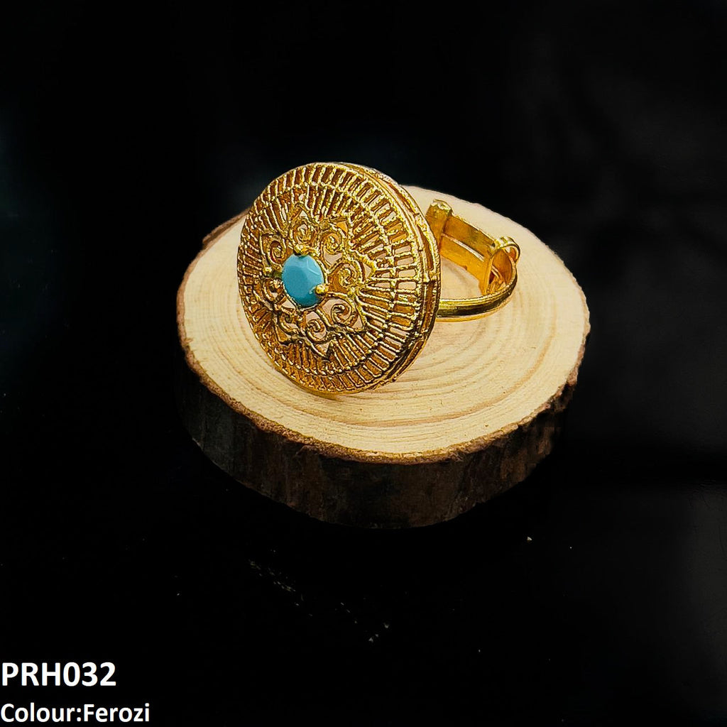 Round Flower Ring