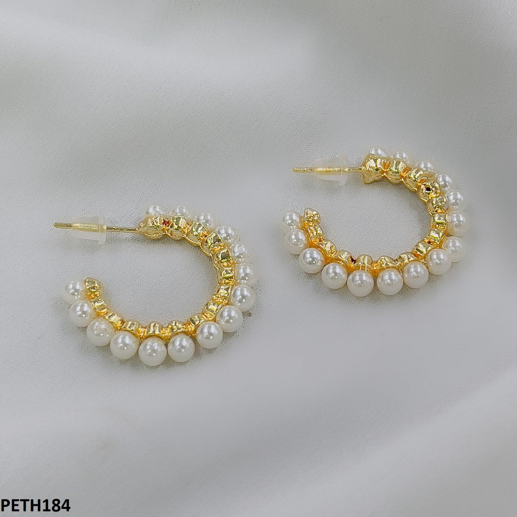 Round Pearl Tops Pair