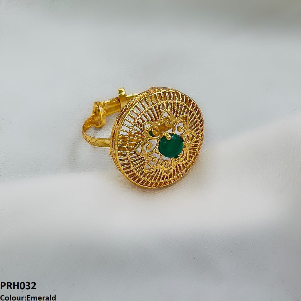 Round Flower Ring