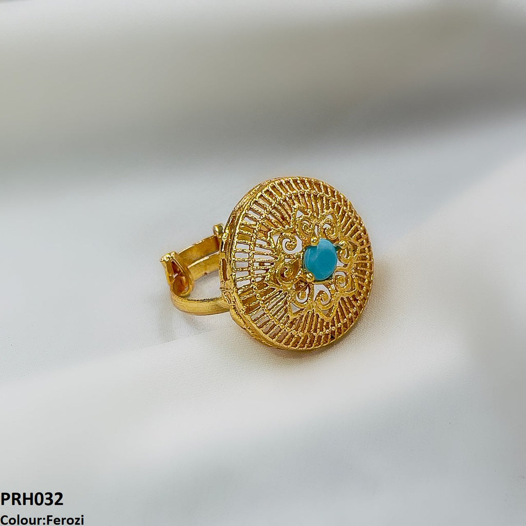 Round Flower Ring