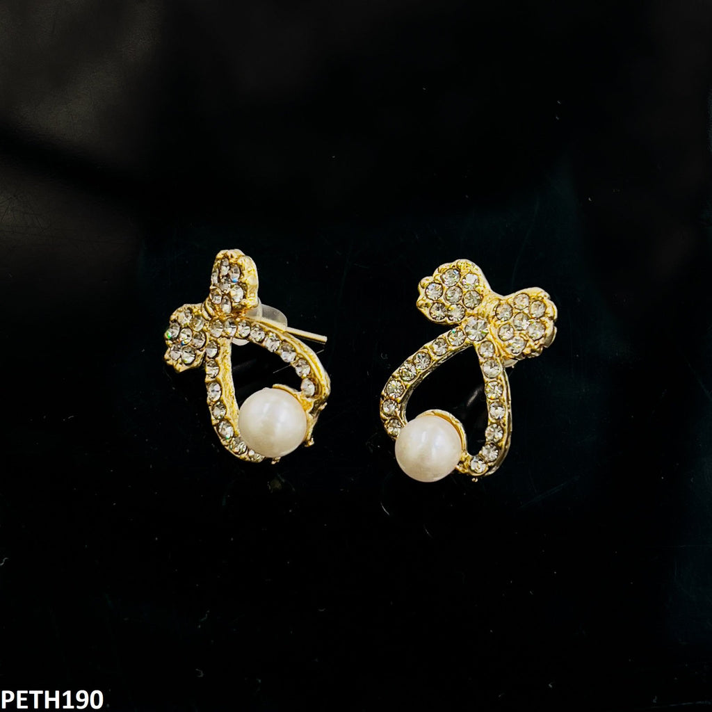 Bow Pearl Tops Pair