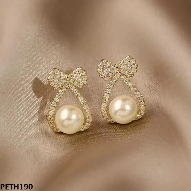 Bow Pearl Tops Pair