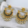 Peacock Ear Drop Pair