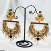 Flower/Pearl Drop Earrings