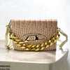 Chain Oval Batch Hand Bag