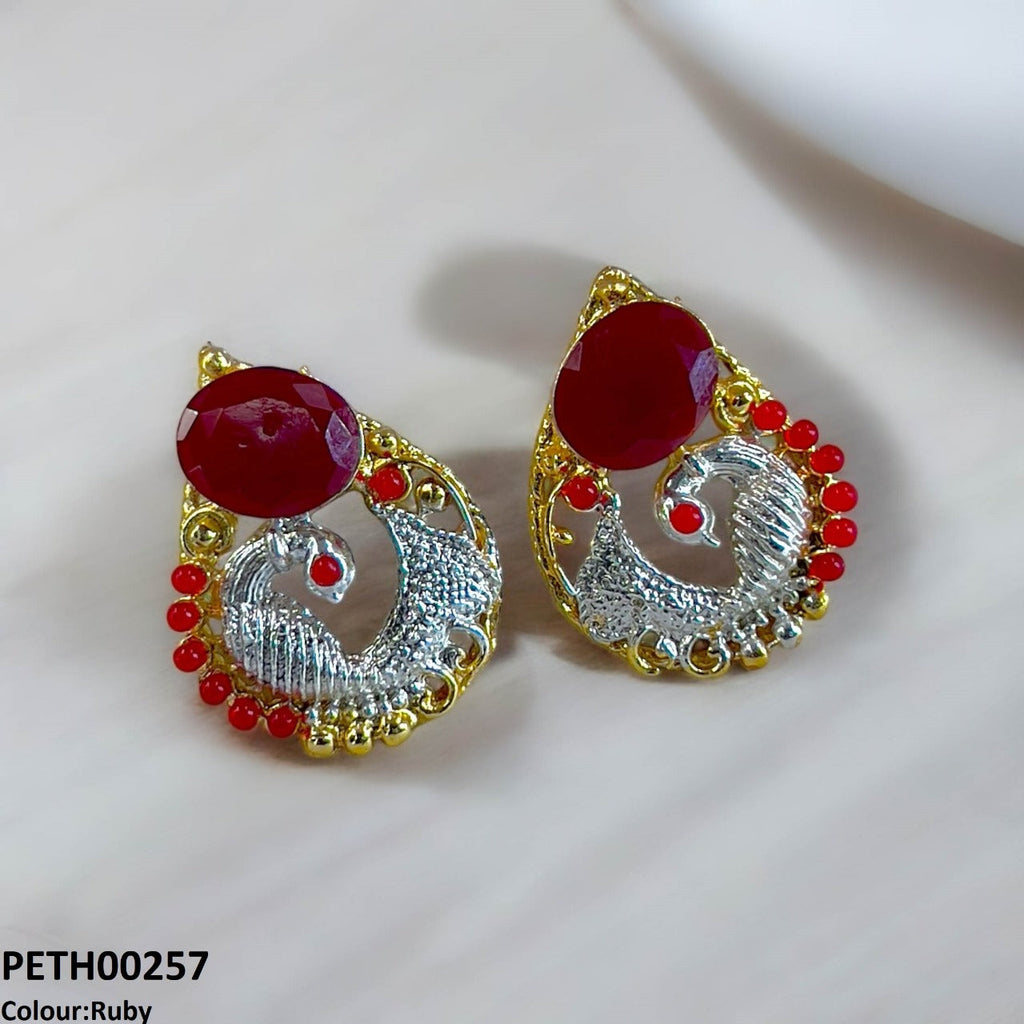 Trendy Round Oval Tops Pair