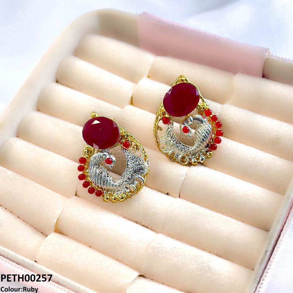 Trendy Round Oval Tops Pair