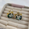 Oval Leaf Tops Pair