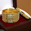Flower/Drum Bangles 6 Pcs Set