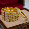 Flower/Drum Bangles 6 Pcs Set