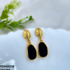 Oval Drop Earring