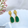 Oval Drop Earring