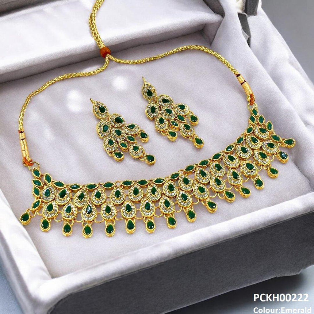 Marquise Tear Choker Set