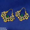 Flower Square Drop Earrings