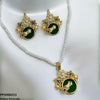 Flower Round Pendant Set