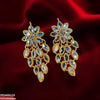 Tear Flower Drop Earrings Pair