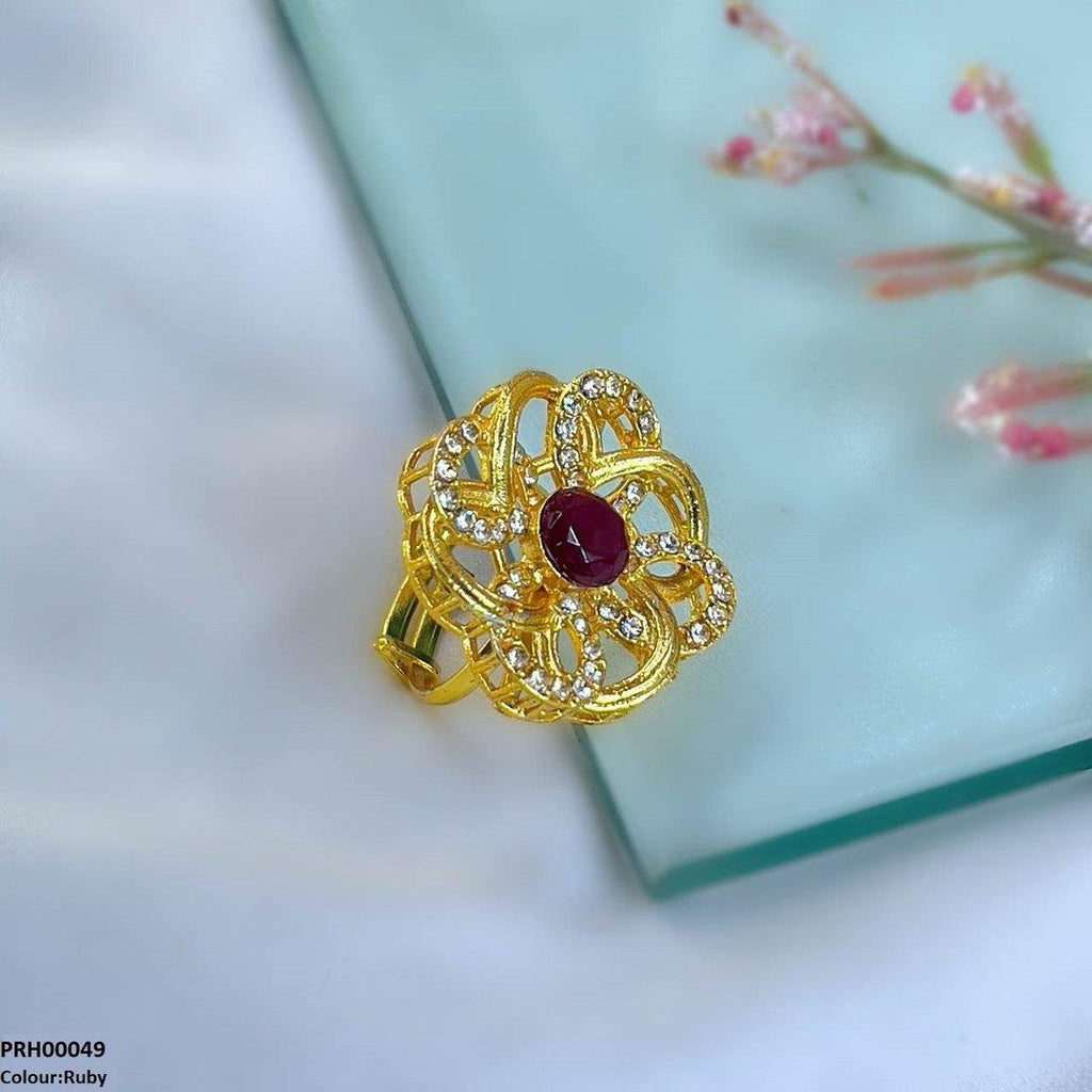 Flower Ring Adjustable