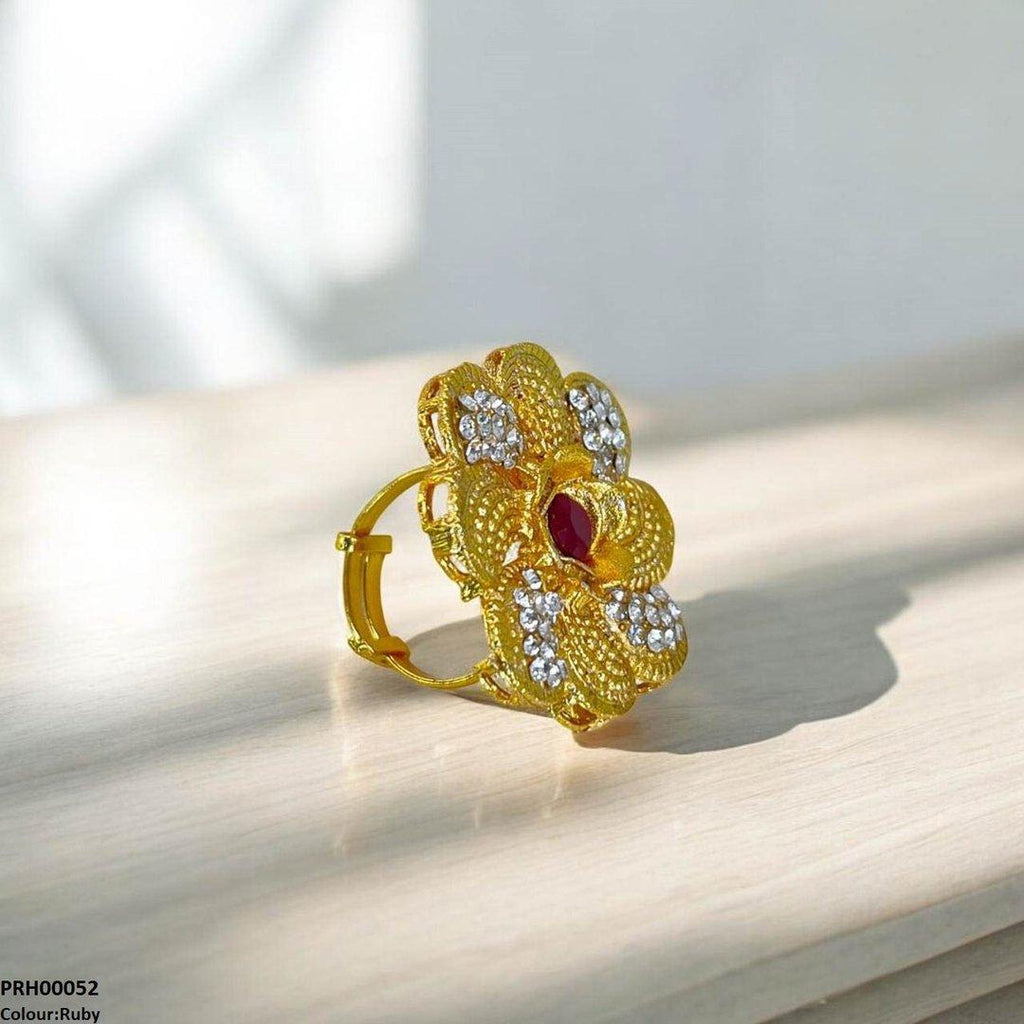 Flower Ring Adjustable