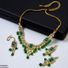 Rectangle/Tear Necklace Set