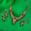 Rectangle/Tear Necklace Set