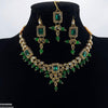 Rectangle/Tear Necklace Set