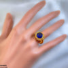 Round Sunburst Ring