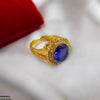 Round Sunburst Ring