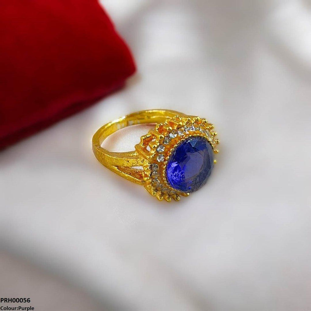 Round Sunburst Ring