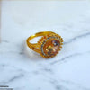Round Sunburst Ring