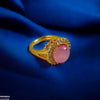 Round Sunburst Ring