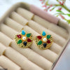 Multi Flower Tops Pair