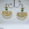 Oval/Tear Pearl Drop Earrings