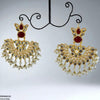 Oval/Tear Pearl Drop Earrings