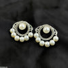 Round Pearl Drop Earrings