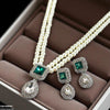 Square/Tear Drop Mala Set