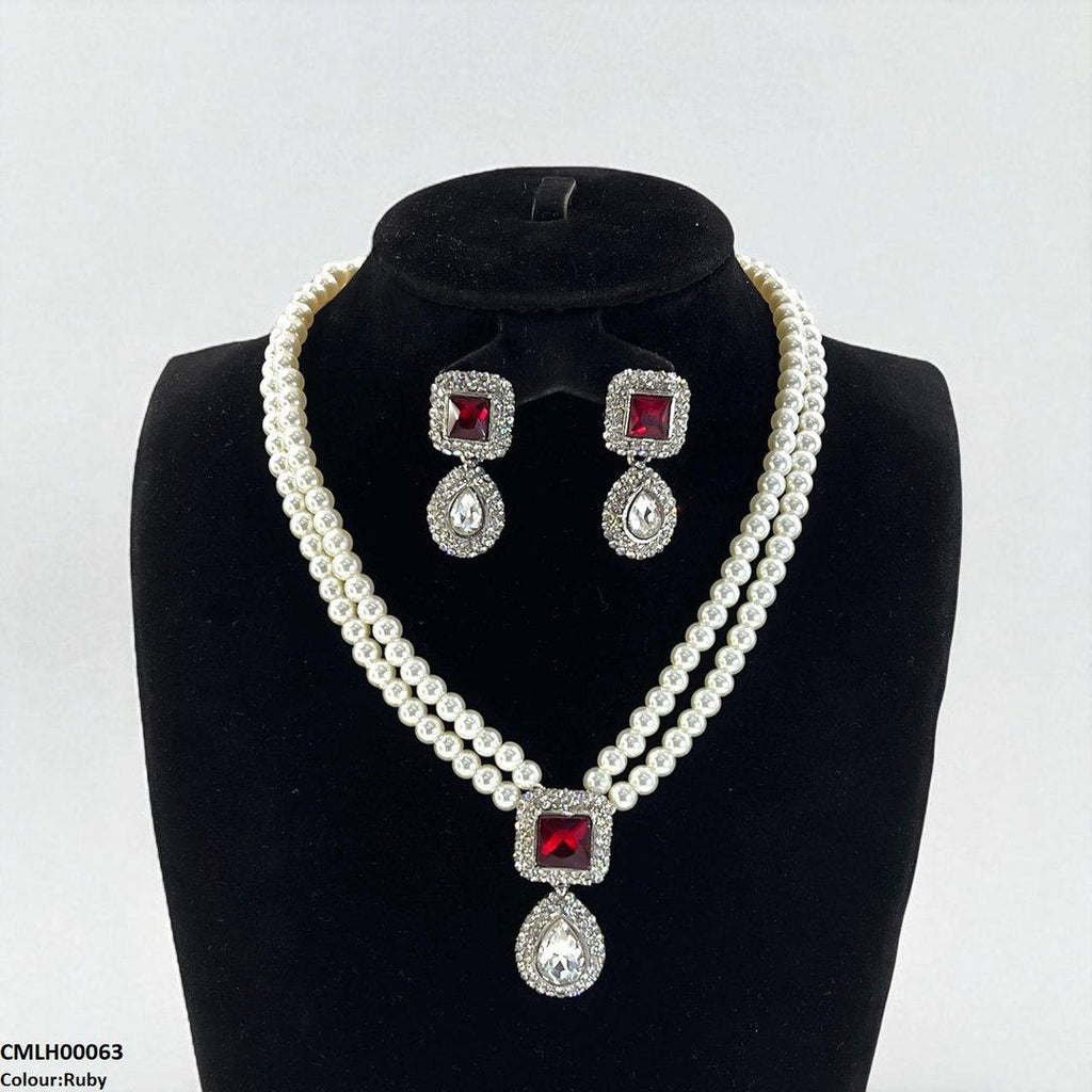 Square/Tear Drop Mala Set