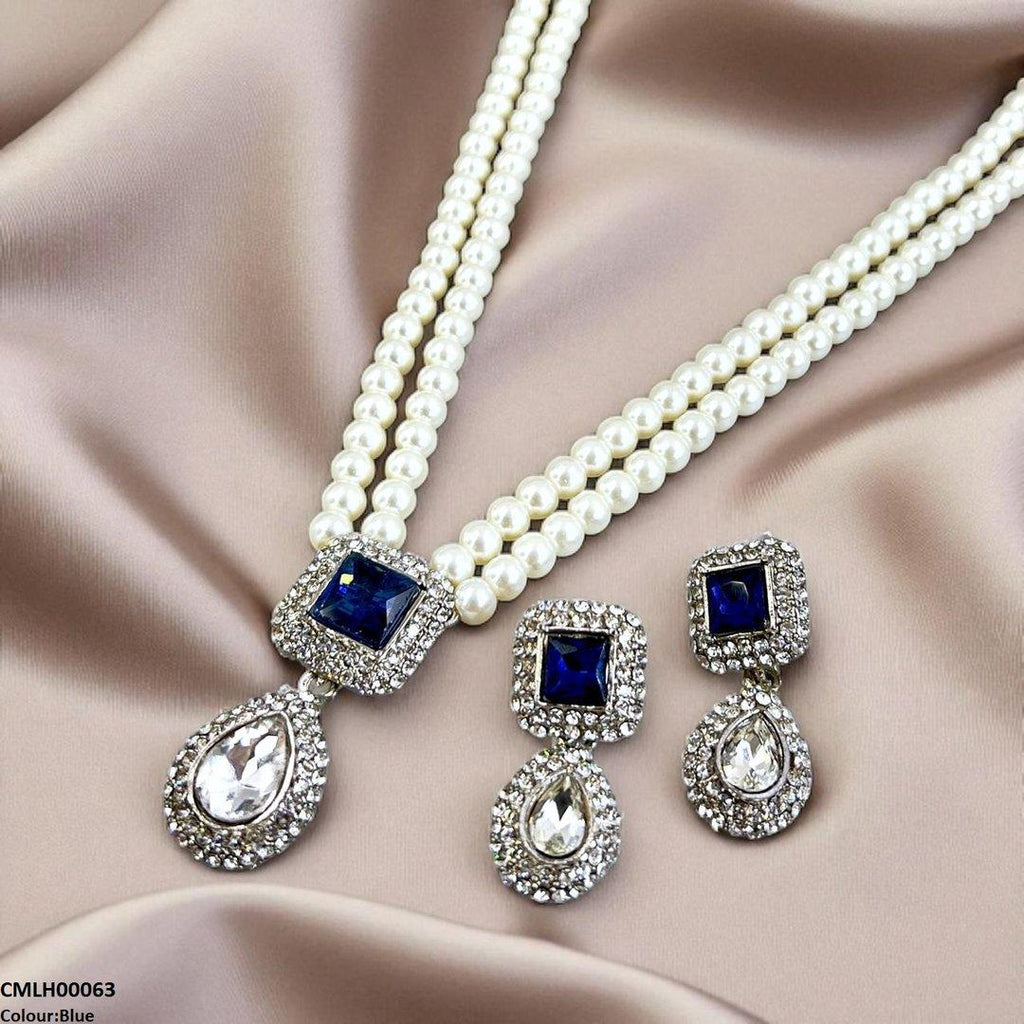 Square/Tear Drop Mala Set