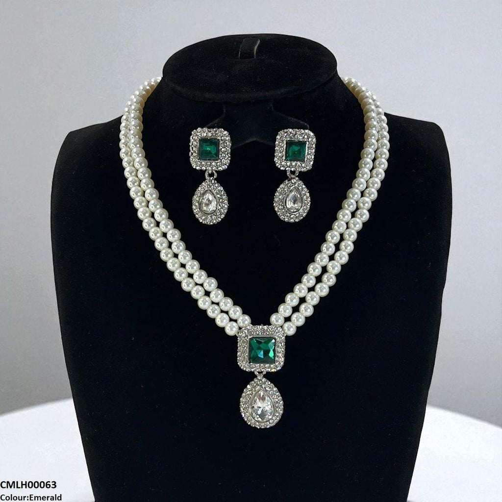 Square/Tear Drop Mala Set