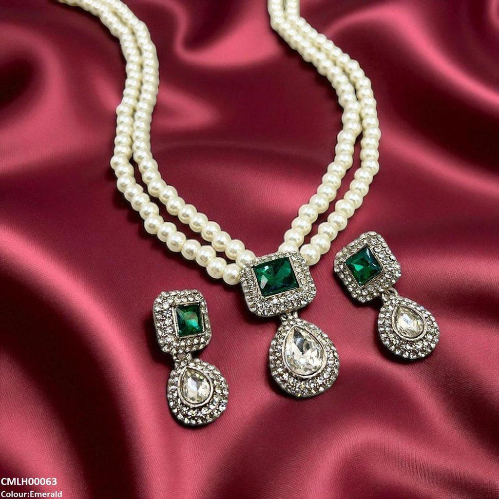 Square/Tear Drop Mala Set