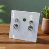 Round Stud 2 Tops Pair