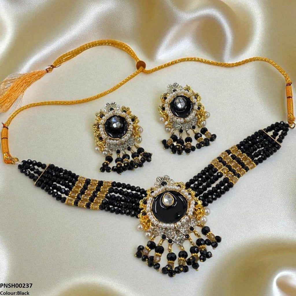 Tear/Flower Neck Choker Set