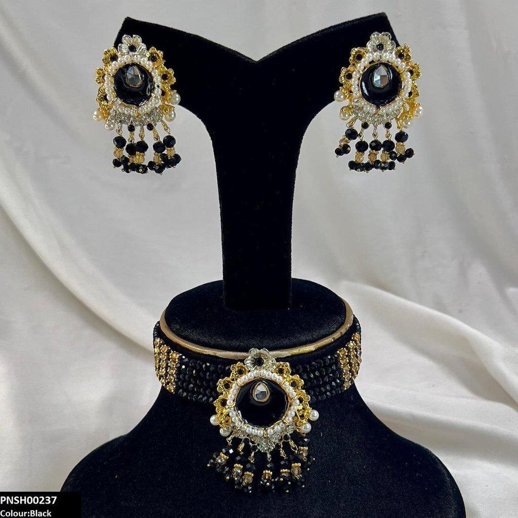 Tear/Flower Neck Choker Set
