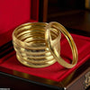 Plain/Texture Bangles 6 Pcs Set