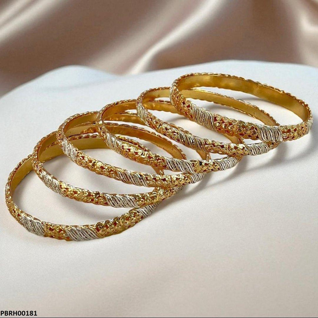 Antique Bangles 6 Pcs Set