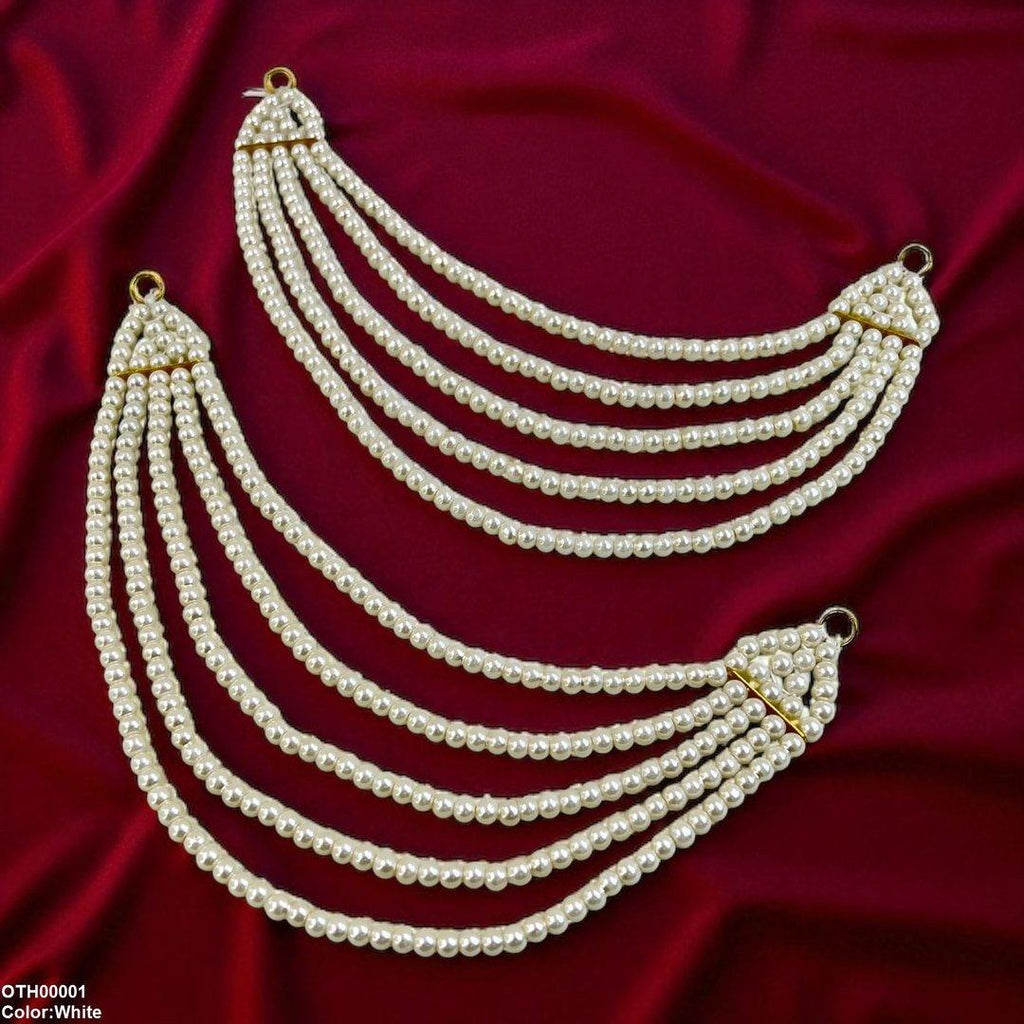 Round Pearl Earring Saharay