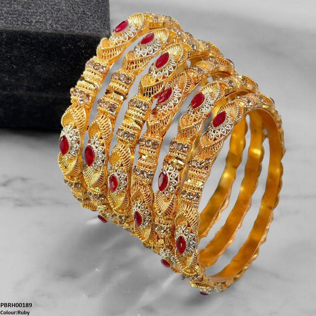 Marquise Bangles 6 Pcs Set