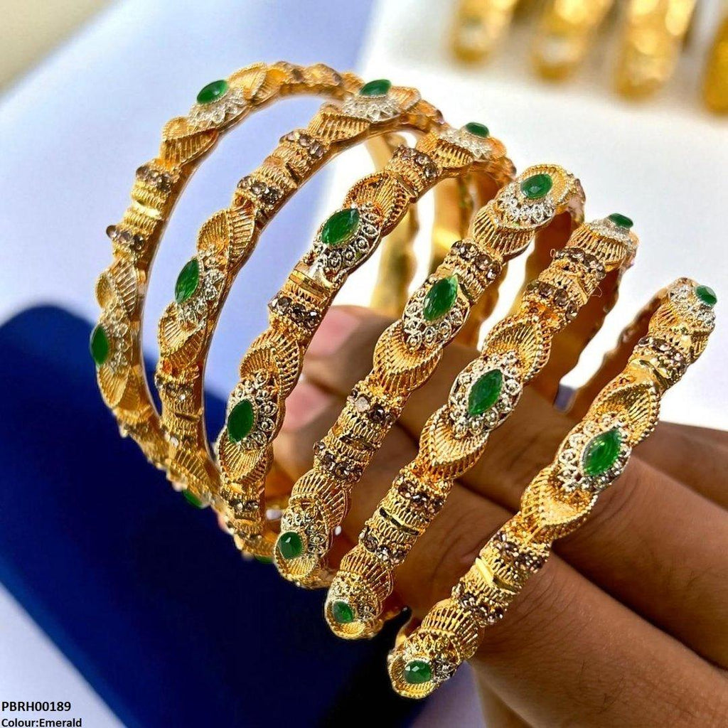 Marquise Bangles 6 Pcs Set