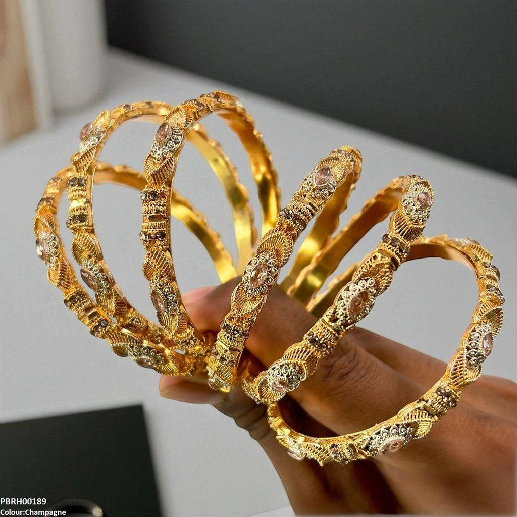 Marquise Bangles 6 Pcs Set